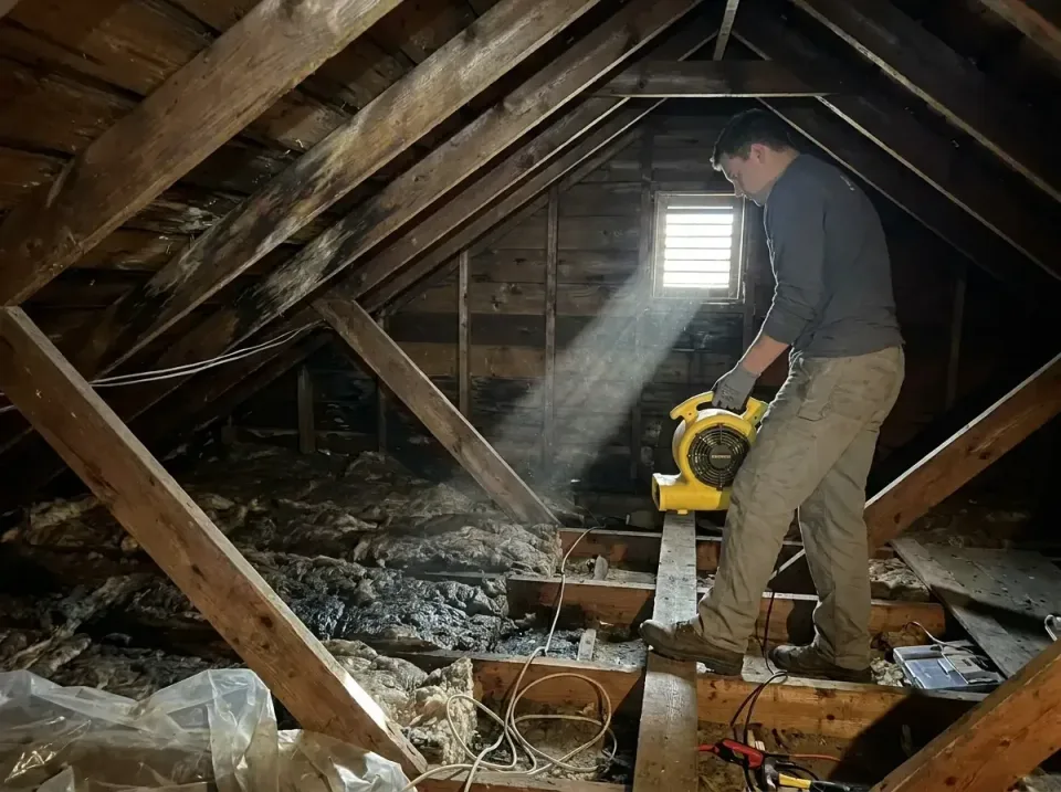 attic-water-damage-drying-proc-007 — frequently asked questions, Emergency Water Extraction & 24/7 Flood Response in Grandy,…